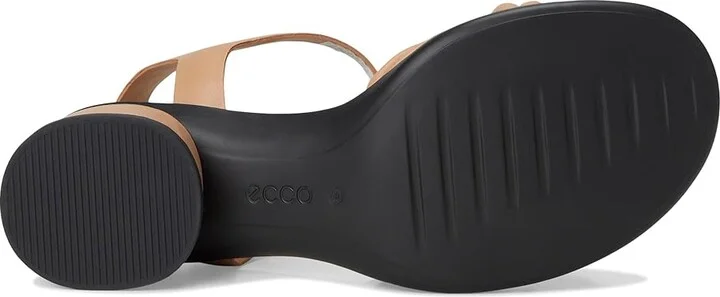 ECCO Sculpted Luxury 35 Cross Strap Heel Sandal Women's Sandals Biscuit : EU 37 (US Women's 6-6.5) M, Leather - Image 3