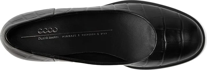 ECCO Sculpted Luxury 35MM Modern Pump High Heels Black Reptile Print : EU 41 (US Women's 10-10.5) M, Leather - Image 2