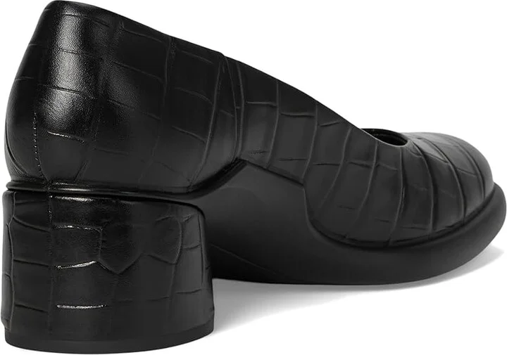 ECCO Sculpted Luxury 35MM Modern Pump High Heels Black Reptile Print : EU 41 (US Women's 10-10.5) M, Leather - Image 4