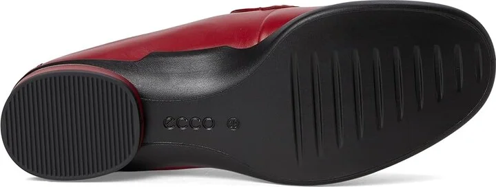 ECCO Sculpted Luxury Braided Mule Women's Flat Shoes Brick/Brick : EU 35 (US Women's 4-4.5) M, Leather - Image 3