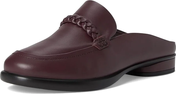 ECCO Sculpted Luxury Braided Mule Women's Flat Shoes Fig : EU 39 (US Women's 8-8.5) M, Leather - Image 5