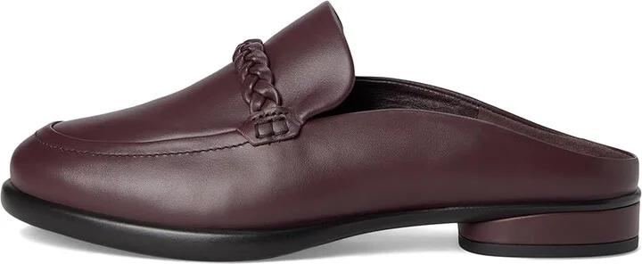 ECCO Sculpted Luxury Braided Mule Women's Flat Shoes Fig : EU 39 (US Women's 8-8.5) M, Leather - Image 6