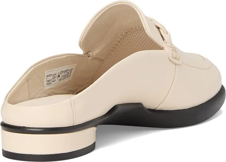 ECCO Sculpted Luxury Braided Mule Women's Flat Shoes Limestone : EU 41 (US Women's 10-10.5) M, Leather - Image 4