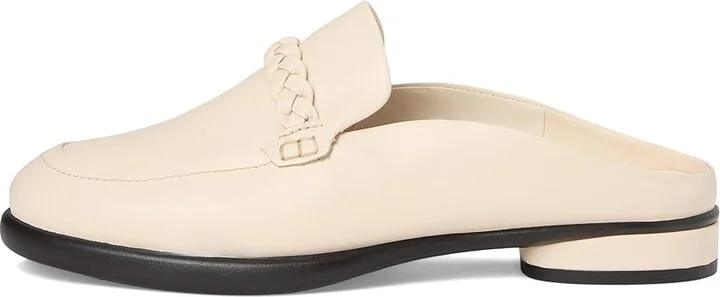 ECCO Sculpted Luxury Braided Mule Women's Flat Shoes Limestone : EU 41 (US Women's 10-10.5) M, Leather - Image 6