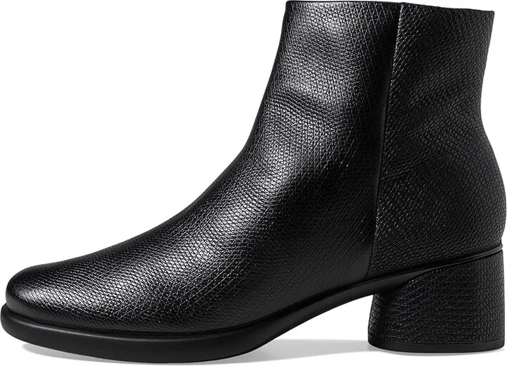 ECCO Sculpted Lx 35 mm Ankle Boot Women's Boots Black Lizard : EU 37 (US Women's 6-6.5) M, Leather - Image 5