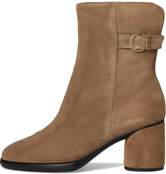 ECCO Sculpted Lx 55 Mid-cut Boots Women's Boots Camel : EU 35 (US Women's 4-4.5) M, Leather/Textile - Image 6
