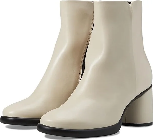 ECCO Sculpted Lx 55 mm Ankle Boot Women's Boots Limestone : EU 41 (US Women's 10-10.5) M, Leather