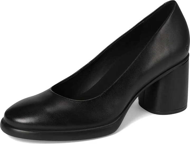 ECCO Sculpted LX 55 MM Pump Women's Shoes Black : EU 37 (US Women's 6-6.5) M, Leather/Rubber - Image 5