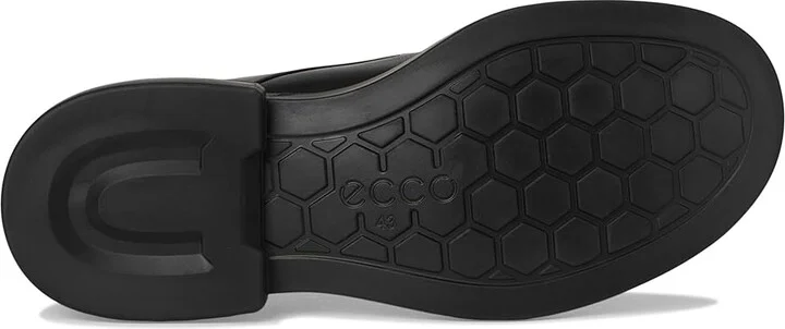 ECCO Seoul Plain Toe Oxford Men's Lace Up Wing Tip Shoes Black : EU 43 (US Men's 9-9.5) M, Leather - Image 3