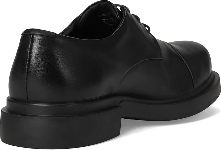 ECCO Seoul Plain Toe Oxford Men's Lace Up Wing Tip Shoes Black : EU 43 (US Men's 9-9.5) M, Leather - Image 4