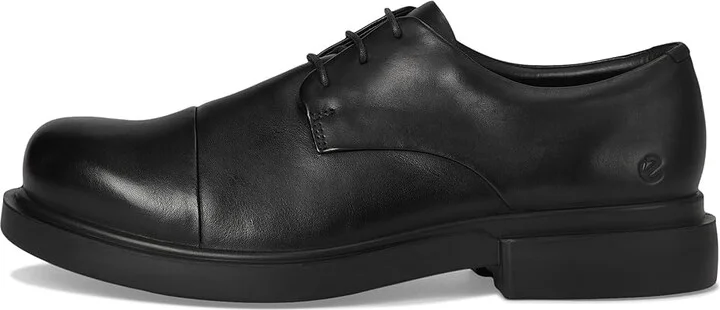 ECCO Seoul Plain Toe Oxford Men's Lace Up Wing Tip Shoes Black : EU 43 (US Men's 9-9.5) M, Leather - Image 6