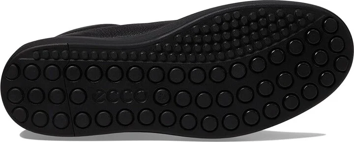 ECCO Soft 60 Premium High-Top Sneakers Men's Shoes Black Pebbled Leather : EU 39 (US Men's 5-5.5) M - Image 3