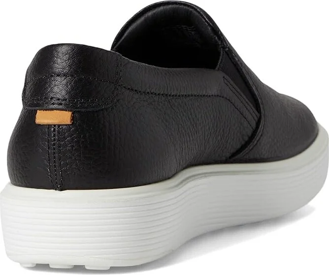 ECCO Soft 60 Premium Slip-On Sneaker Women's Shoes Black : EU 37 (US Women's 6-6.5) M, Leather - Image 4