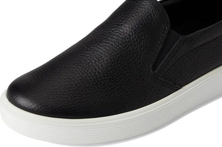 ECCO Soft 60 Premium Slip-On Sneaker Women's Shoes Black : EU 37 (US Women's 6-6.5) M, Leather - Image 7