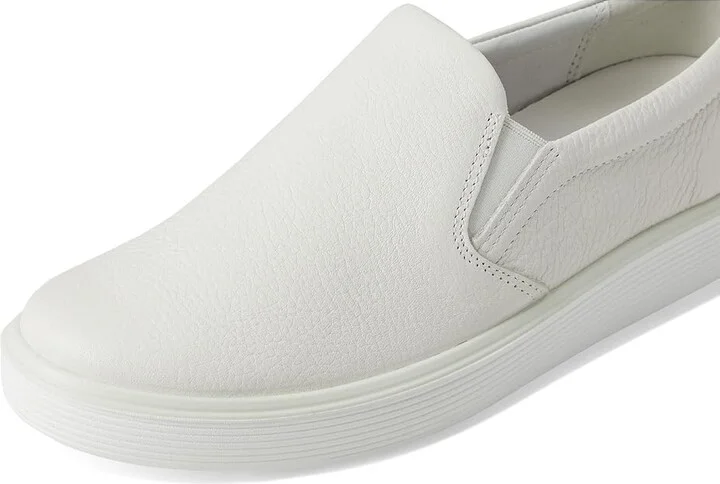 ECCO Soft 60 Premium Slip-On Sneaker Women's Shoes White : EU 36 (US Women's 5-5.5) M, Leather - Image 7