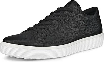 ECCO Soft 60 Premium Sneaker Men's Shoes Black : EU 40 (US Men's 6-6.5) D - Medium, Leather - Image 4