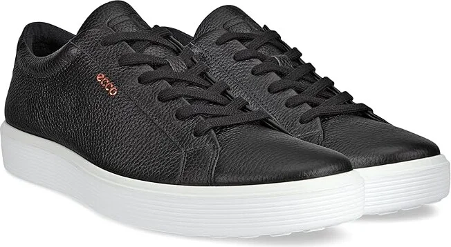 ECCO Soft 60 Premium Sneaker Men's Shoes Black : EU 40 (US Men's 6-6.5) D - Medium, Leather