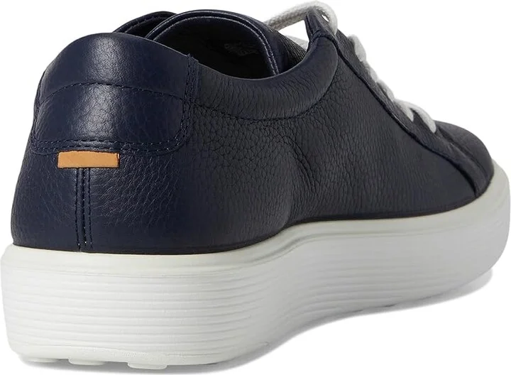 ECCO Soft 60 Premium Sneaker Men's Shoes Marine : EU 43 (US Men's 9-9.5) D - Medium, Leather - Image 4