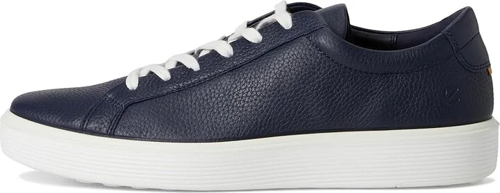 ECCO Soft 60 Premium Sneaker Men's Shoes Marine : EU 43 (US Men's 9-9.5) D - Medium, Leather - Image 6