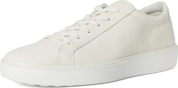 ECCO Soft 60 Premium Sneaker Men's Shoes White : EU 40 (US Men's 6-6.5) D - Medium, Leather - Image 5