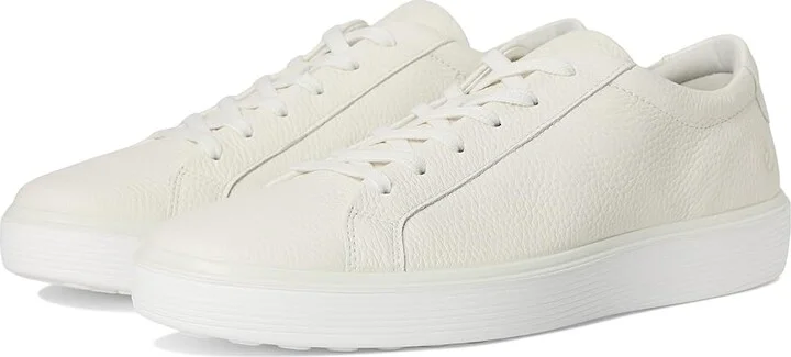 ECCO Soft 60 Premium Sneaker Men's Shoes White : EU 40 (US Men's 6-6.5) D - Medium, Leather