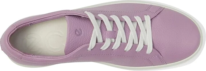 ECCO Soft 60 Premium Sneaker Women's Shoes Lavender Mist : EU 38 (US Women's 7-7.5) M, Leather - Image 2