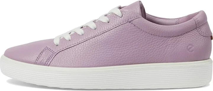 ECCO Soft 60 Premium Sneaker Women's Shoes Lavender Mist : EU 38 (US Women's 7-7.5) M, Leather - Image 6
