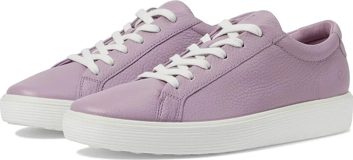 ECCO Soft 60 Premium Sneaker Women's Shoes Lavender Mist : EU 38 (US Women's 7-7.5) M, Leather