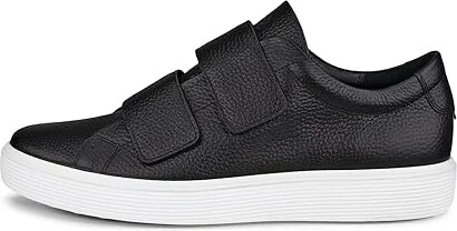 ECCO Soft 60 Premium Two Strap Sneaker Men's Shoes Black : EU 47 (US Men's 13-13.5) D - Medium, Leather - Image 4