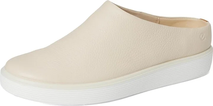 ECCO Soft 60 Slide Clog Women's Shoes Limestone : EU 41 (US Women's 10-10.5) M, Leather - Image 5