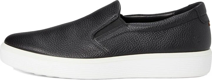 ECCO Soft 60 Slip-On Sneaker Men's Shoes Black : EU 39 (US Men's 5-5.5) M, Leather - Image 6
