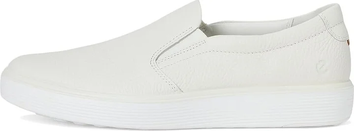 ECCO Soft 60 Slip-On Sneaker Men's Shoes White : EU 47 (US Men's 13-13.5) M, Leather - Image 6