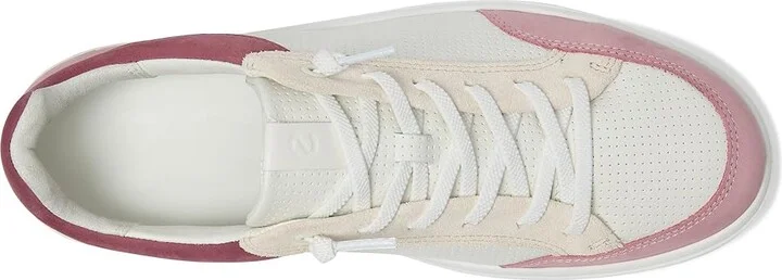 ECCO Soft 60 Sneaker Women's Dress Flat Shoes Red : EU 39 (US Women's 8-8.5) M, Leather - Image 2