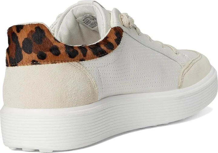 ECCO Soft 60 Sneaker Women's Dress Flat Shoes White/White/Pure Silver : EU 41 (US Women's 10-10.5) M, Leather - Image 10
