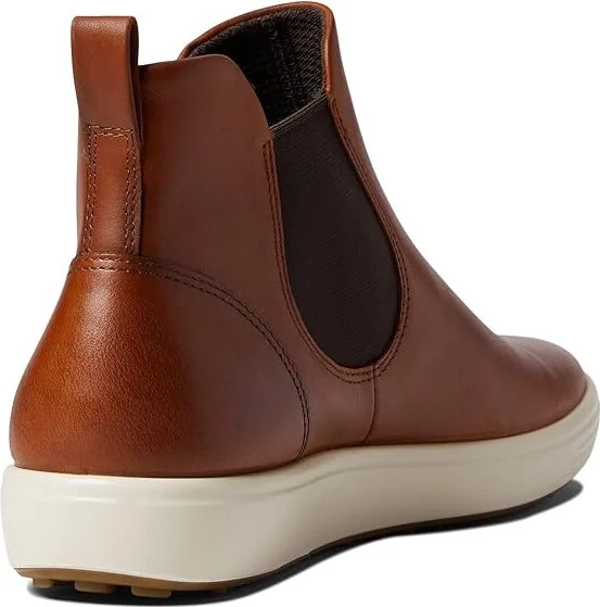 ECCO Soft 7 Chelsea Boot Women's Shoes Cognac : EU 36 (US Women's 5-5.5) M, Leather - Image 4