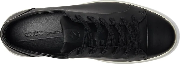 ECCO Soft 7 City Sneaker Men's Shoes Black Cow Leather : EU 41 (US Men's 7-7.5) M - Image 2