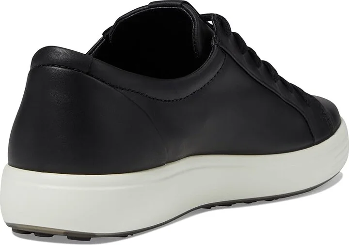 ECCO Soft 7 City Sneaker Men's Shoes Black Cow Leather : EU 41 (US Men's 7-7.5) M - Image 4