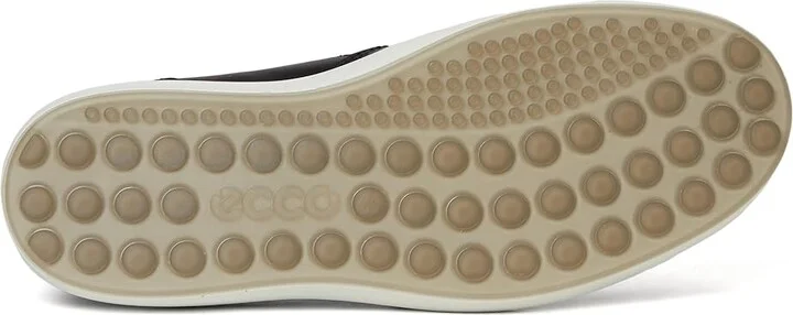 ECCO Soft 7 Easy Slip On Sneaker Men's Shoes Black/Cognac : EU 40 (US Men's 6-6.5) M, Leather - Image 3