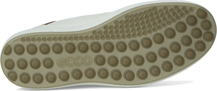 ECCO Soft 7 Easy Slip On Sneaker Men's Shoes White/Lion : EU 45 (US Men's 11-11.5) M, Leather - Image 3
