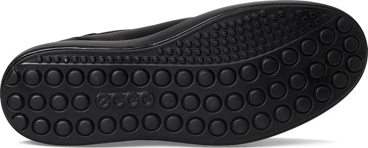ECCO Soft 7 Easy Slip Sneaker Men's Shoes Black/Black Nubuck : EU 43 (US Men's 9-9.5) M, Leather - Image 3