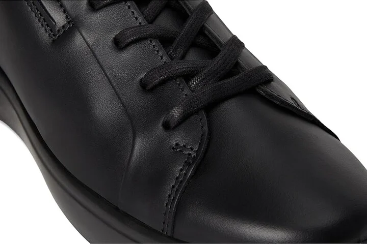 ECCO Soft 7 Easy Slip Sneaker Men's Shoes Black/Black Nubuck : EU 43 (US Men's 9-9.5) M, Leather - Image 7