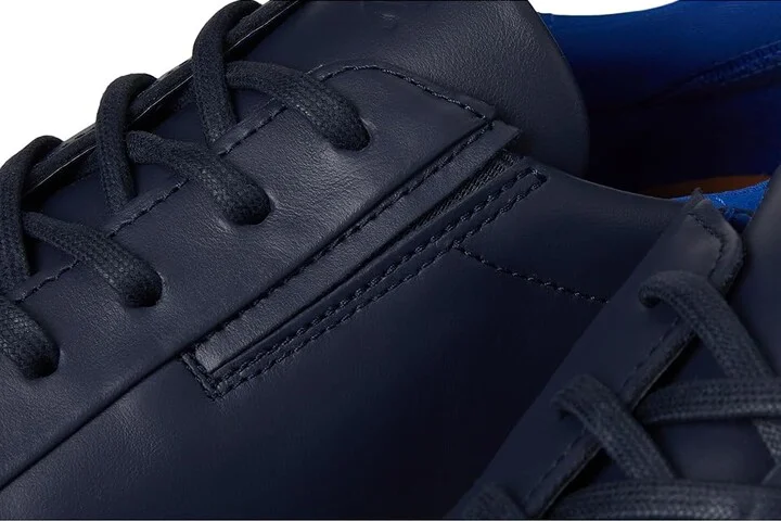 ECCO Soft 7 Easy Slip Sneaker Men's Shoes Marine/Virtual : EU 45 (US Men's 11-11.5) M, Leather - Image 7