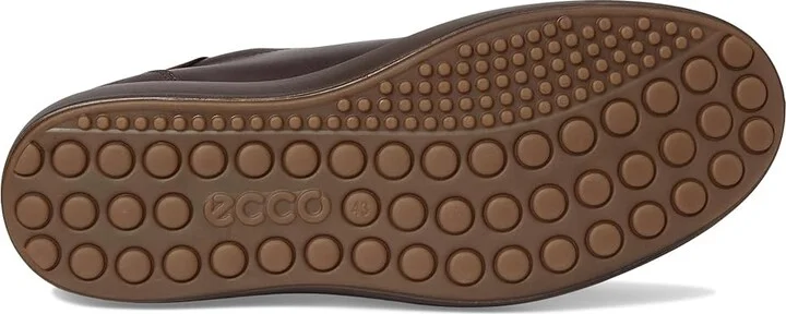 ECCO Soft 7 Easy Slip Sneaker Men's Shoes Mocha/Cocoa Brown Nubuck : EU 40 (US Men's 6-6.5) M, Leather - Image 3