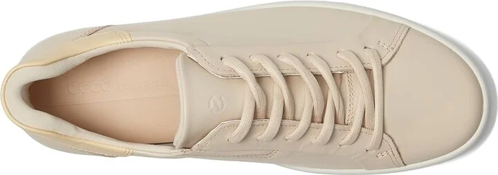 ECCO Soft 7 Easy Slip Sneaker Women's Shoes Limestone/Straw : EU 42 (US Women's 11-11.5) M, Leather - Image 2