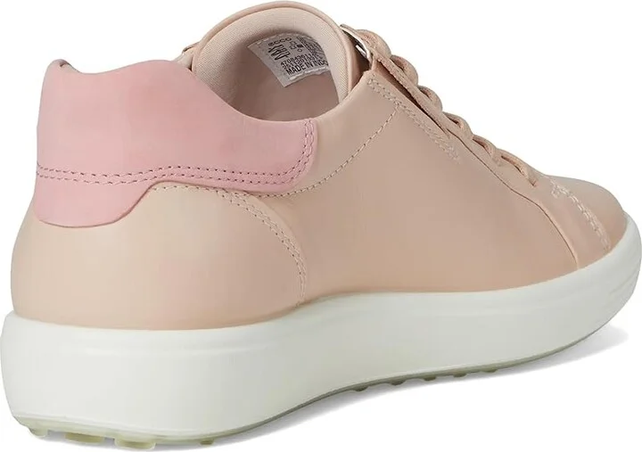 ECCO Soft 7 Easy Slip Sneaker Women's Shoes Rose Dust/Old Rose : EU 42 (US Women's 11-11.5) M, Leather - Image 4