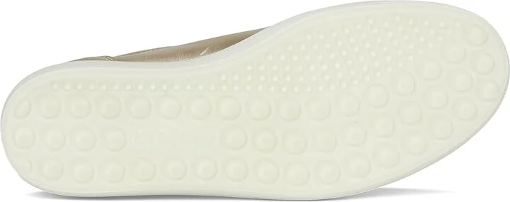 ECCO Soft 7 Floral Sneaker Women's Shoes Pure White Gold Floral Trim : EU 37 (US Women's 6-6.5) M, Leather - Image 3