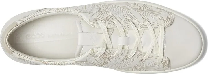 ECCO Soft 7 Floral Sneaker Women's Shoes White Floral : EU 35 (US Women's 4-4.5) M, Leather - Image 2