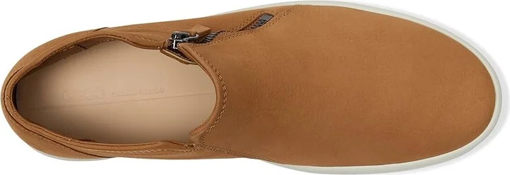 ECCO Soft 7 Low Cut Zip Bootie Women's Shoes Cashmere : EU 35 (US Women's 4-4.5) M, Leather - Image 2