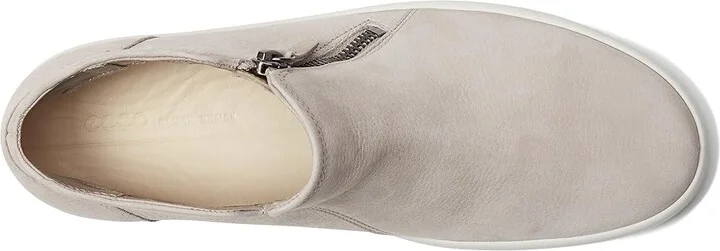 ECCO Soft 7 Low Cut Zip Bootie Women's Shoes Grey Rose : EU 35 (US Women's 4-4.5) M, Leather - Image 2