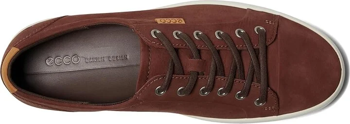 ECCO Soft 7 Men's Shoes Chocolat : EU 46 (US Men's 12-12.5) D - Medium, Leather - Image 2